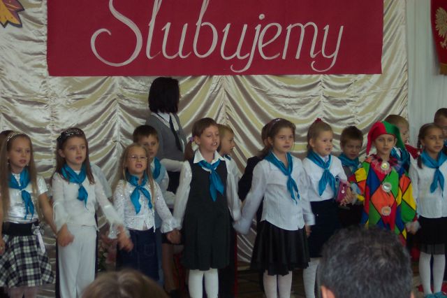 Ślubowanie klas pierwszych