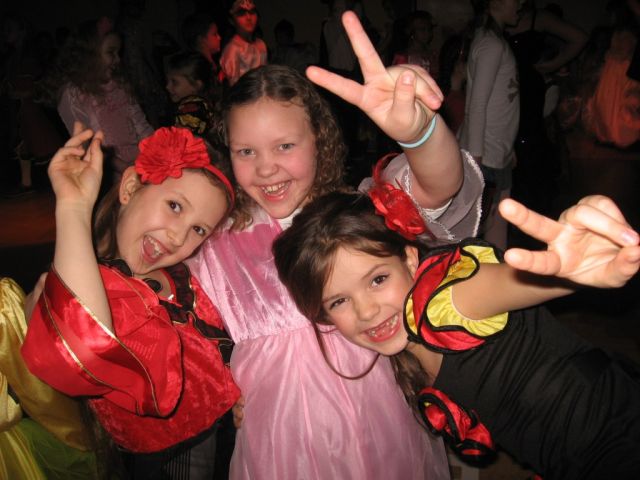 Bal karnawałowy klas O-III