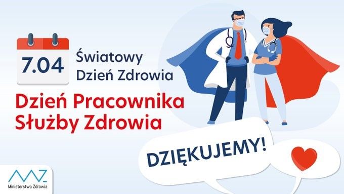 Światowy Dzień Zdrowia i Dzień Pracownika Służby Zdrowia