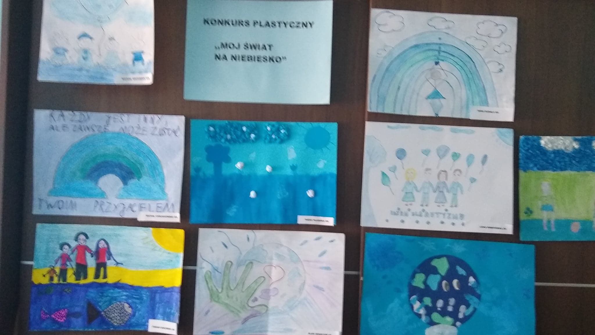 Podsumowanie konkursu "Pomaluj Świat na niebiesko"