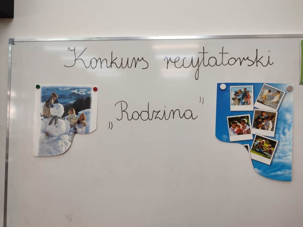 Konkurs recytatorski dla klas I-III