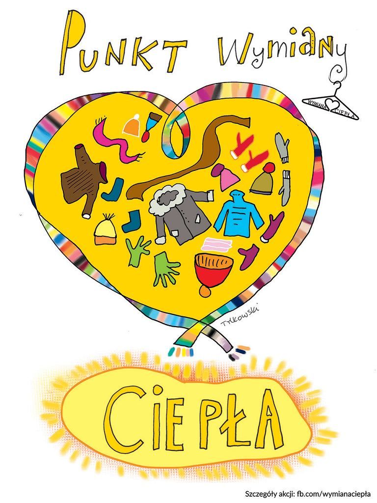 Akcja szkolnego wolontariatu  ,,Wymiana ciepła"