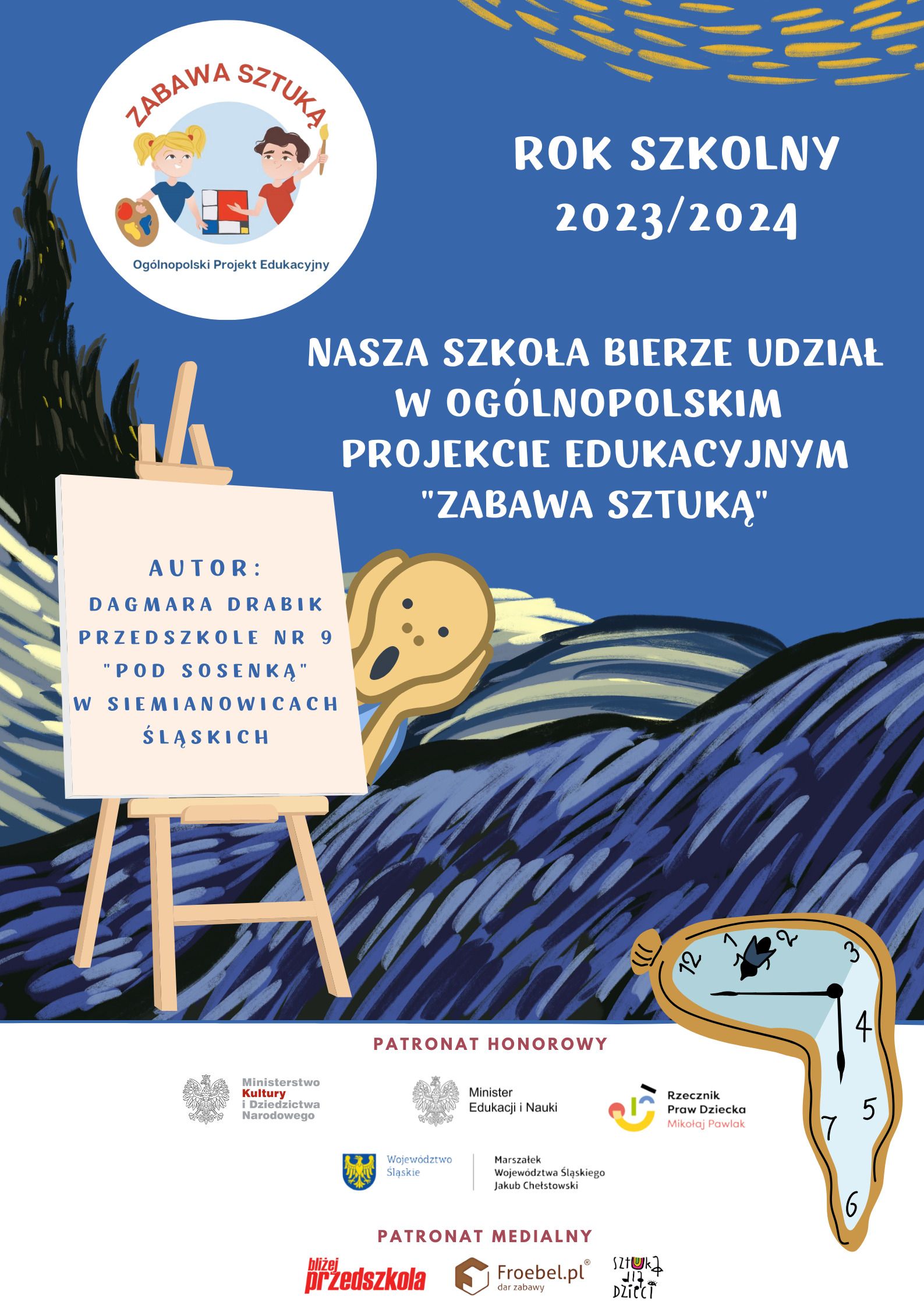 Ogólnopolski Projekt Edukacyjny ,,Zabawa sztuką