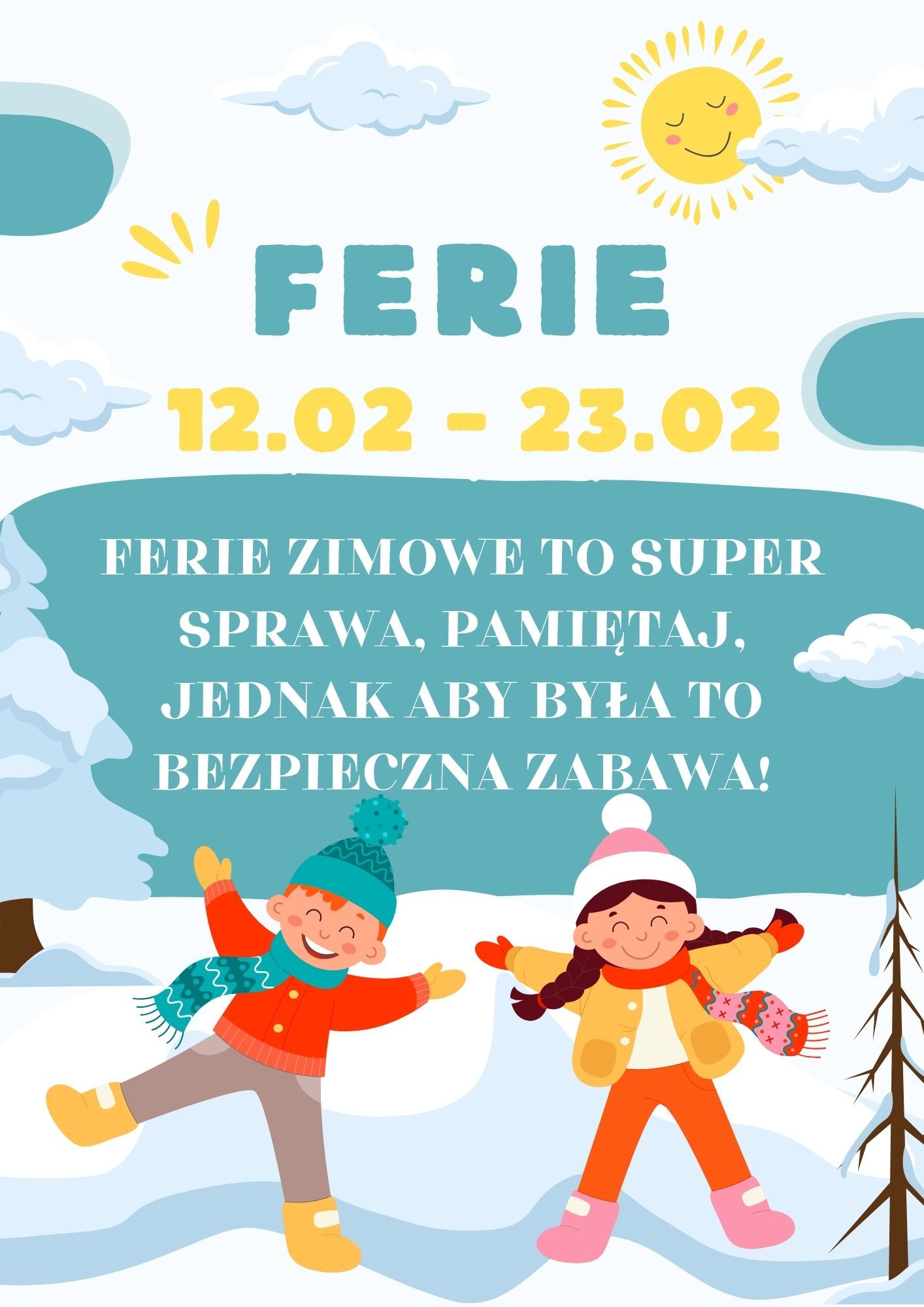 FERIE ZIMOWE 2024