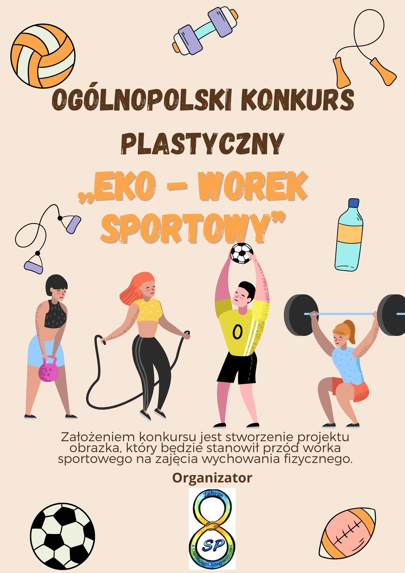 Ogólnopolski konkurs plastyczny ,,Eko - worek sportowy