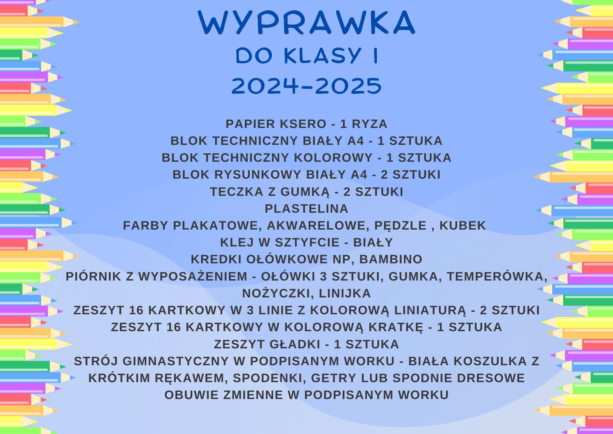 WYPRAWKA SZKOLNA